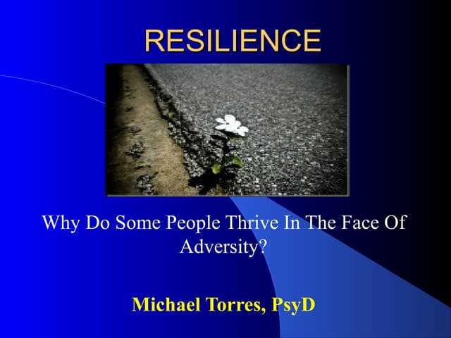 Building Physical Resilience