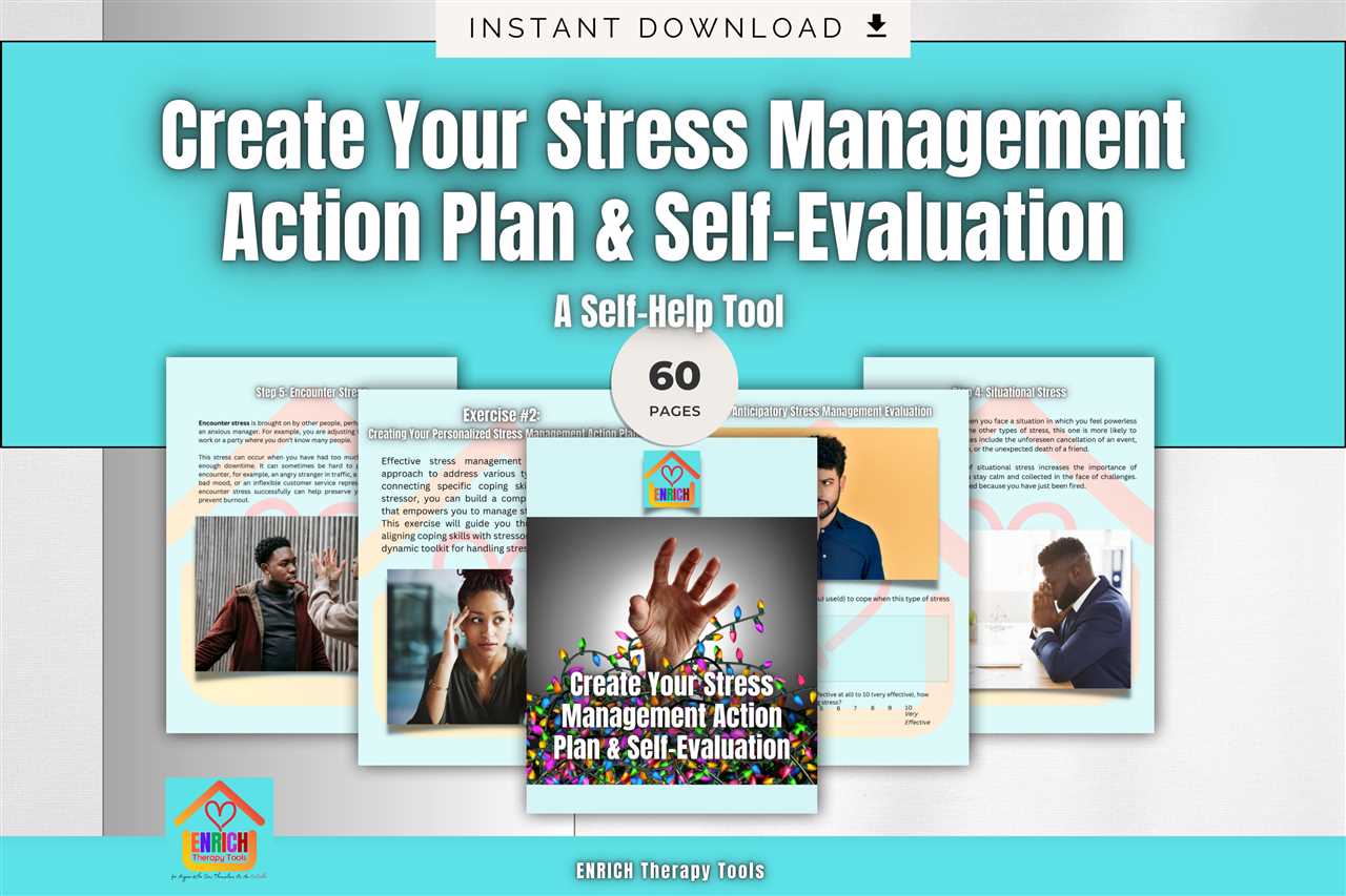 Developing a Personalized Stress Management Plan